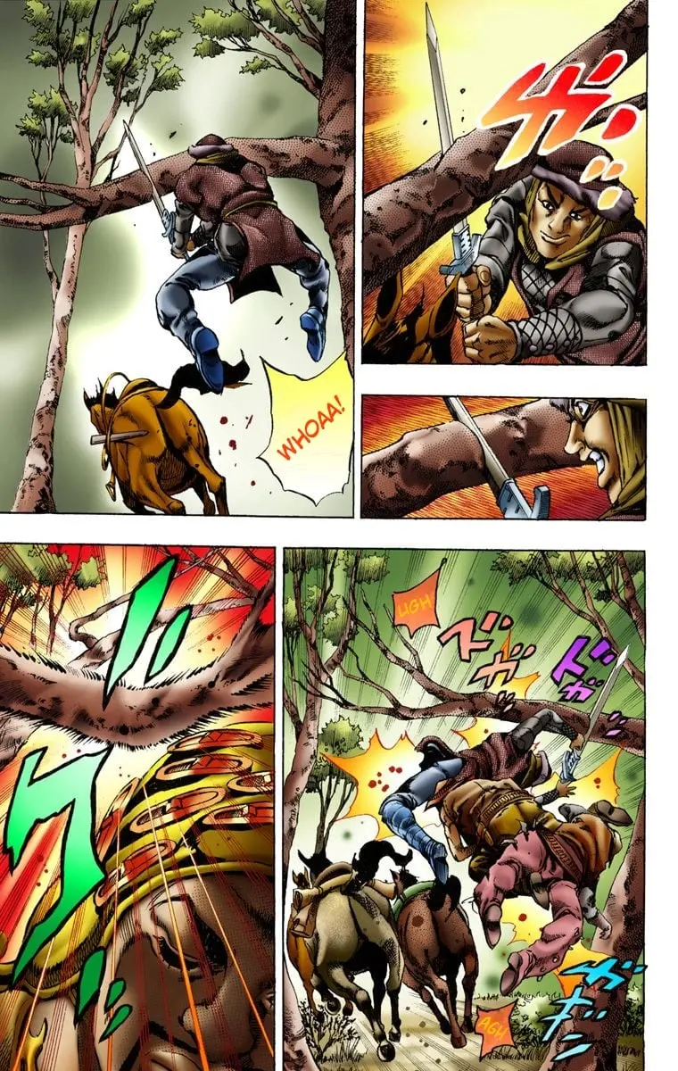 JoJo's Bizarre Adventure Steel Ball Run Colored Manga β Chapter 8 β Page 5