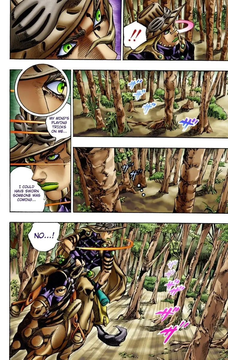 JoJo's Bizarre Adventure Steel Ball Run Colored Manga β Chapter 8 β Page 13