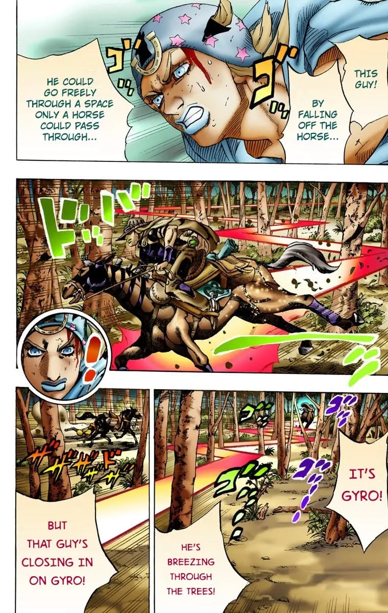 JoJo's Bizarre Adventure Steel Ball Run Colored Manga β Chapter 8 β Page 16