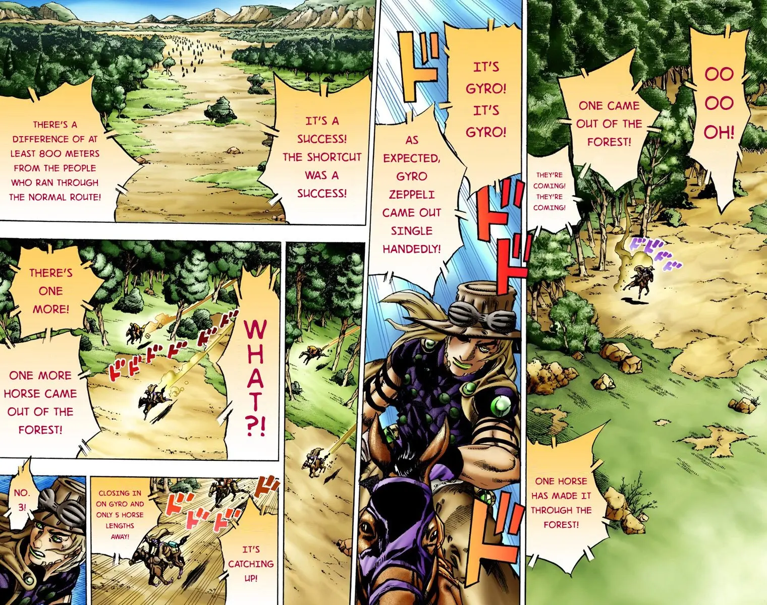 JoJo's Bizarre Adventure Steel Ball Run Colored Manga β Chapter 8 β Page 24