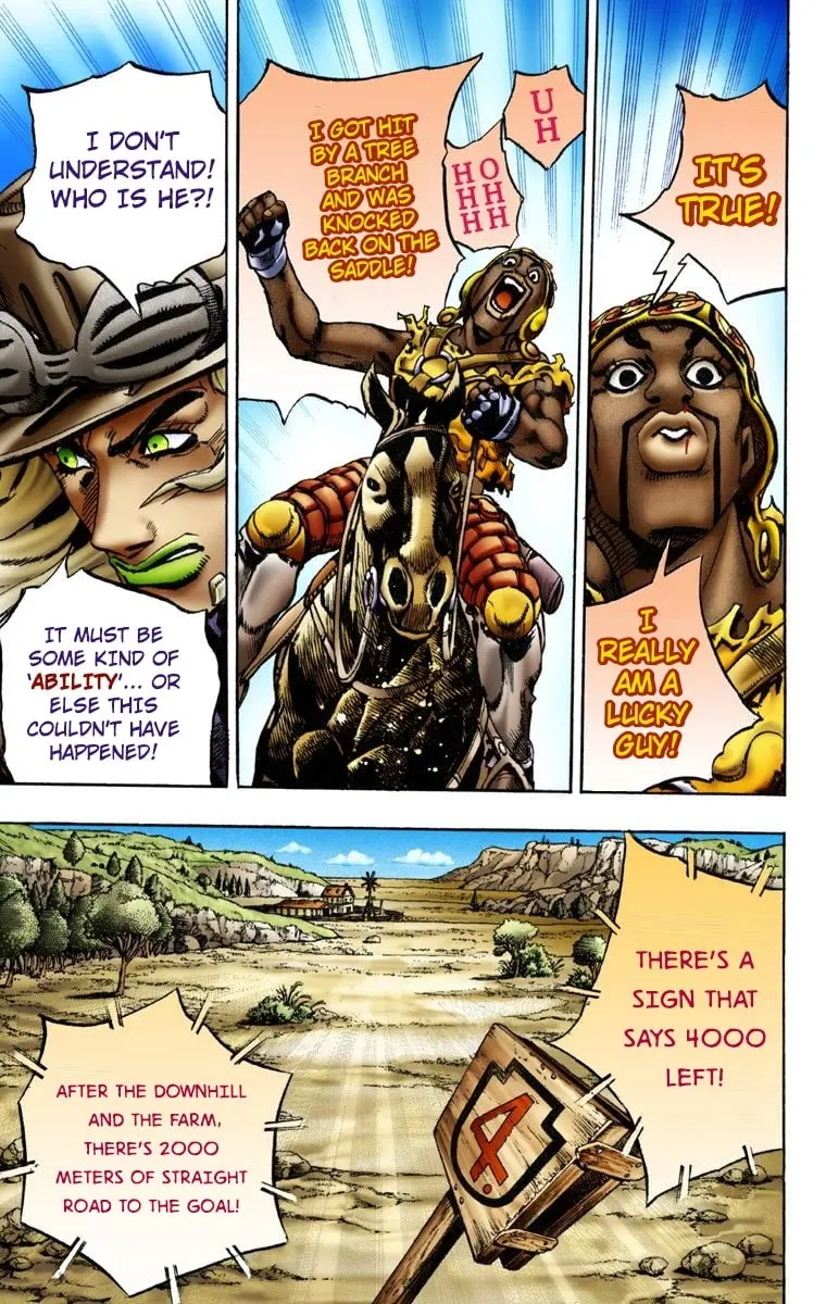 JoJo's Bizarre Adventure Steel Ball Run Colored Manga β Chapter 8 β Page 26