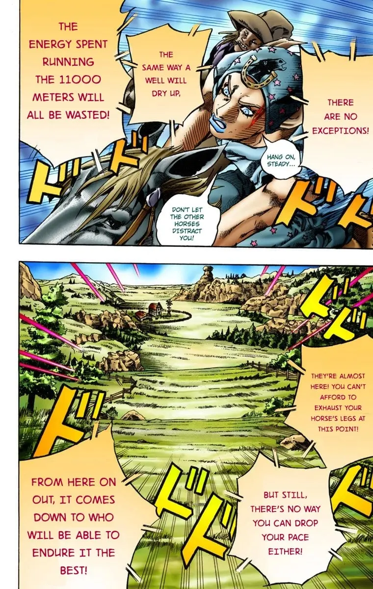 JoJo's Bizarre Adventure Steel Ball Run Colored Manga β Chapter 9 β Page 3