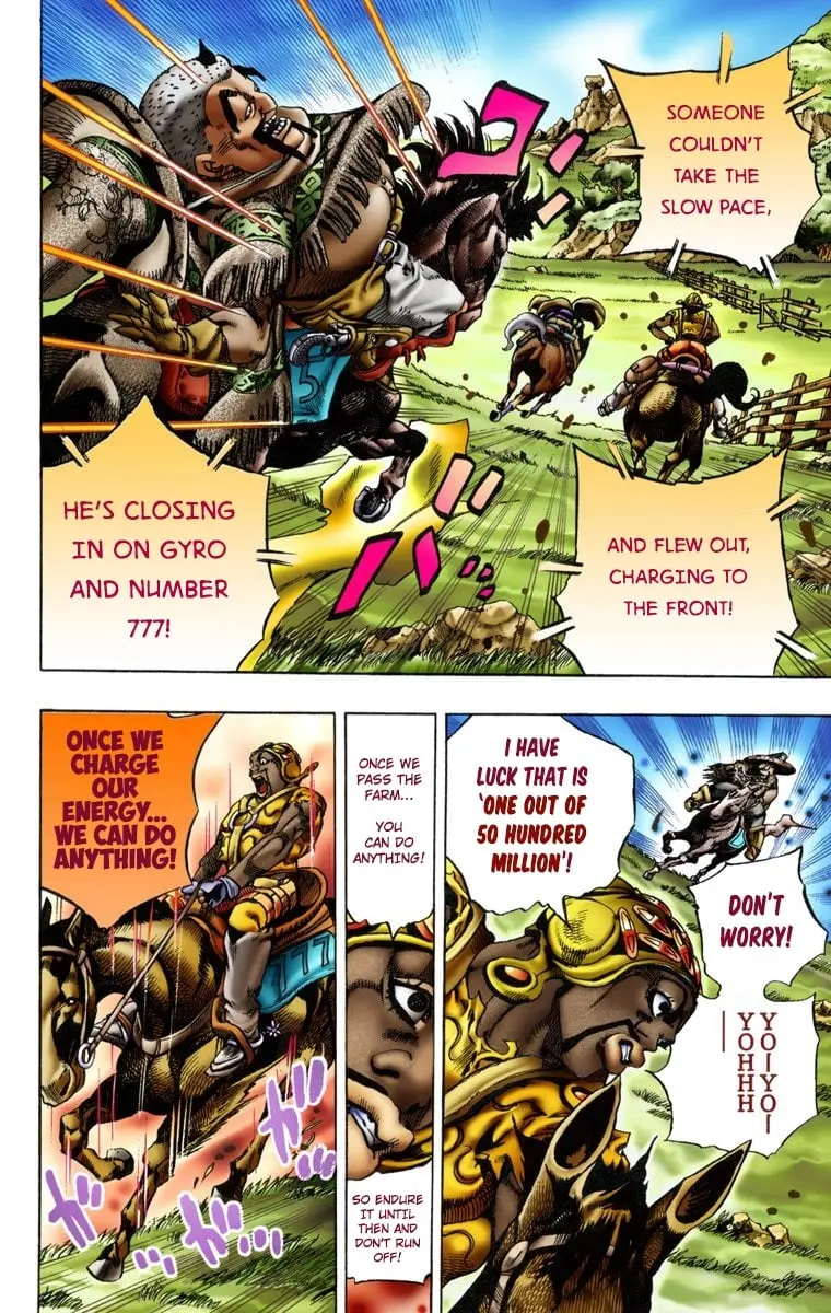 JoJo's Bizarre Adventure Steel Ball Run Colored Manga β Chapter 9 β Page 5
