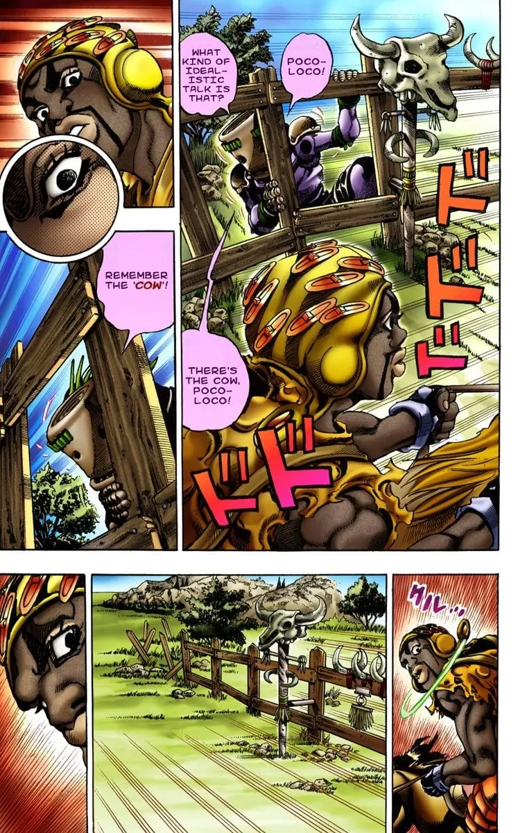 JoJo's Bizarre Adventure Steel Ball Run Colored Manga β Chapter 9 β Page 6