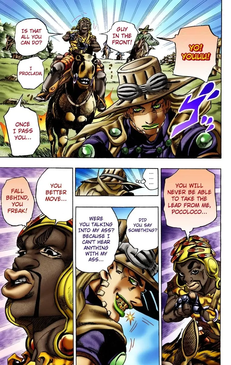 JoJo's Bizarre Adventure Steel Ball Run Colored Manga β Chapter 9 β Page 9