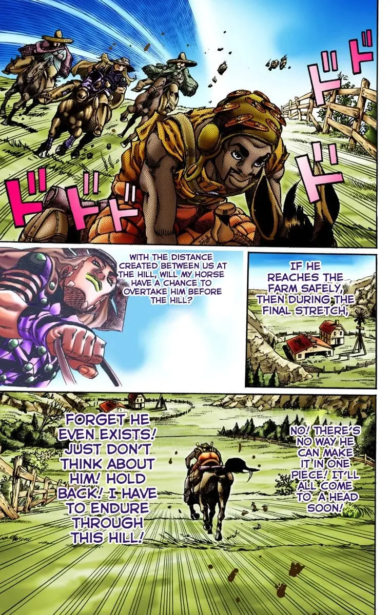 JoJo's Bizarre Adventure Steel Ball Run Colored Manga β Chapter 9 β Page 14
