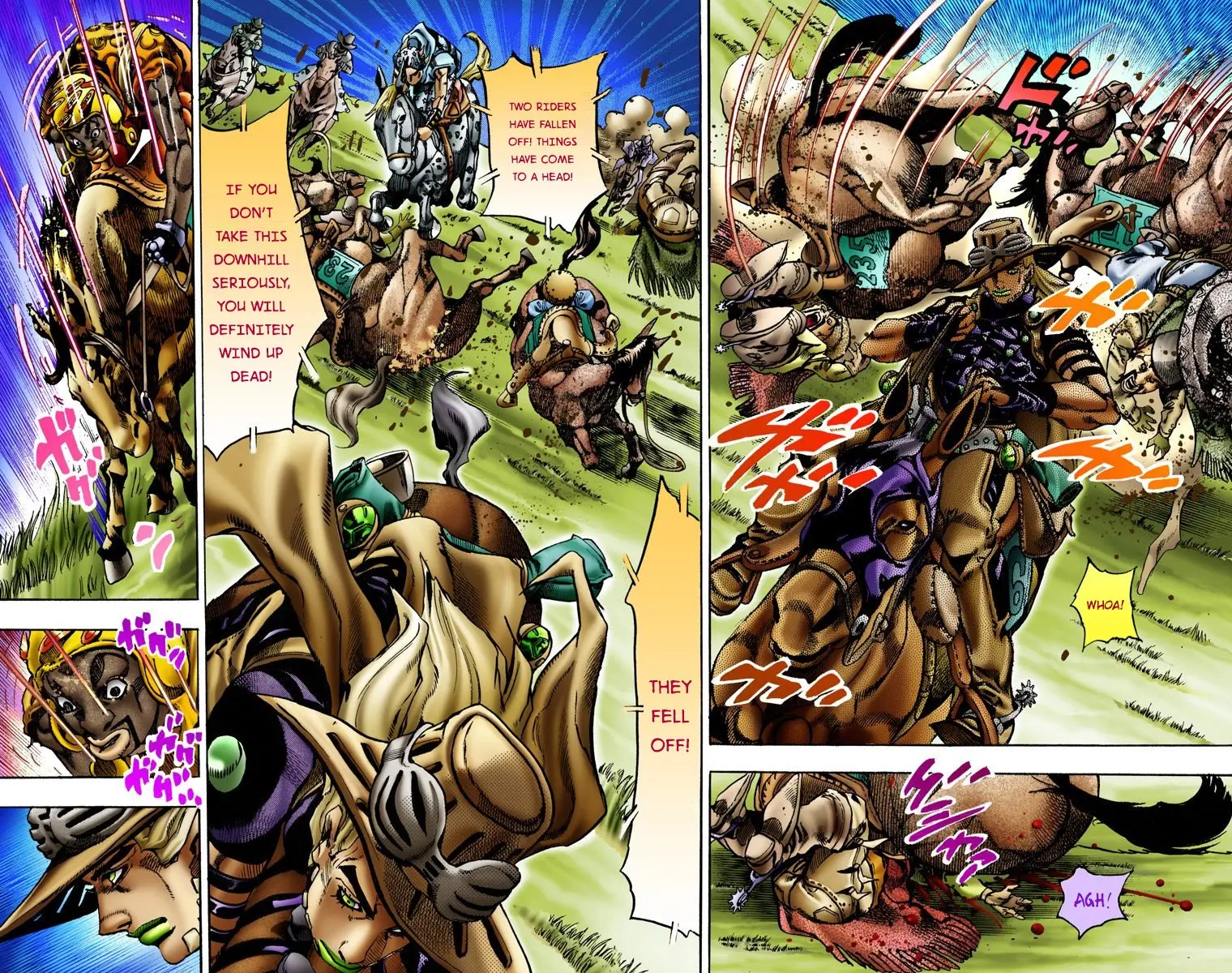 JoJo's Bizarre Adventure Steel Ball Run Colored Manga β Chapter 9 β Page 15