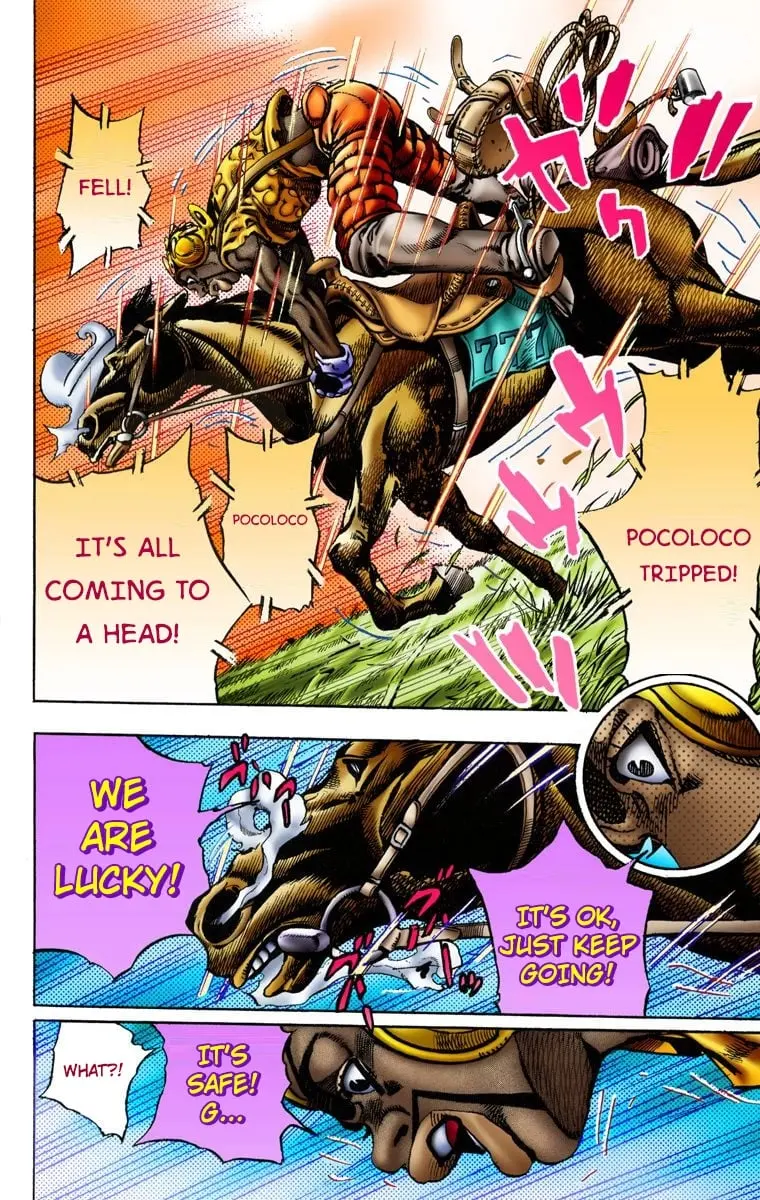 JoJo's Bizarre Adventure Steel Ball Run Colored Manga β Chapter 9 β Page 16