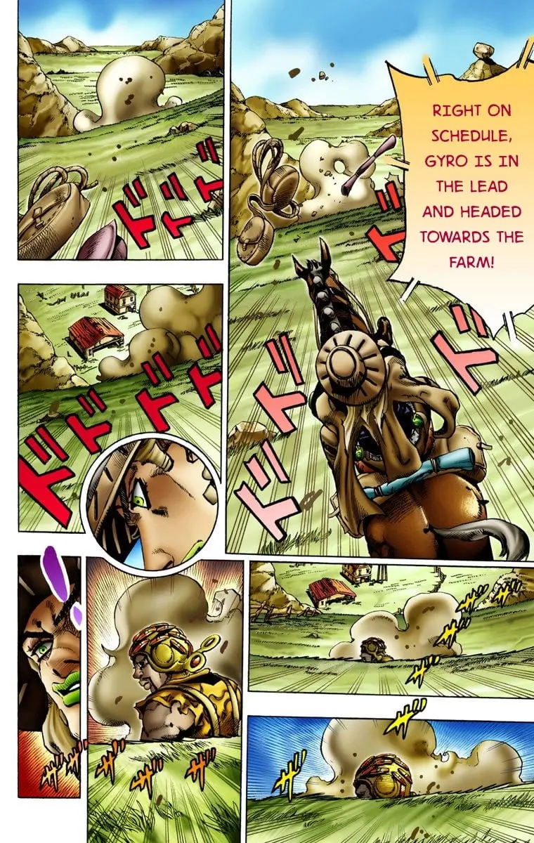 JoJo's Bizarre Adventure Steel Ball Run Colored Manga β Chapter 9 β Page 18