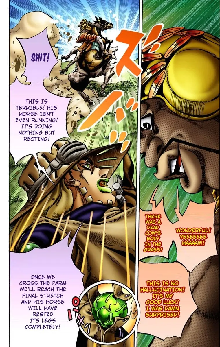 JoJo's Bizarre Adventure Steel Ball Run Colored Manga β Chapter 9 β Page 21