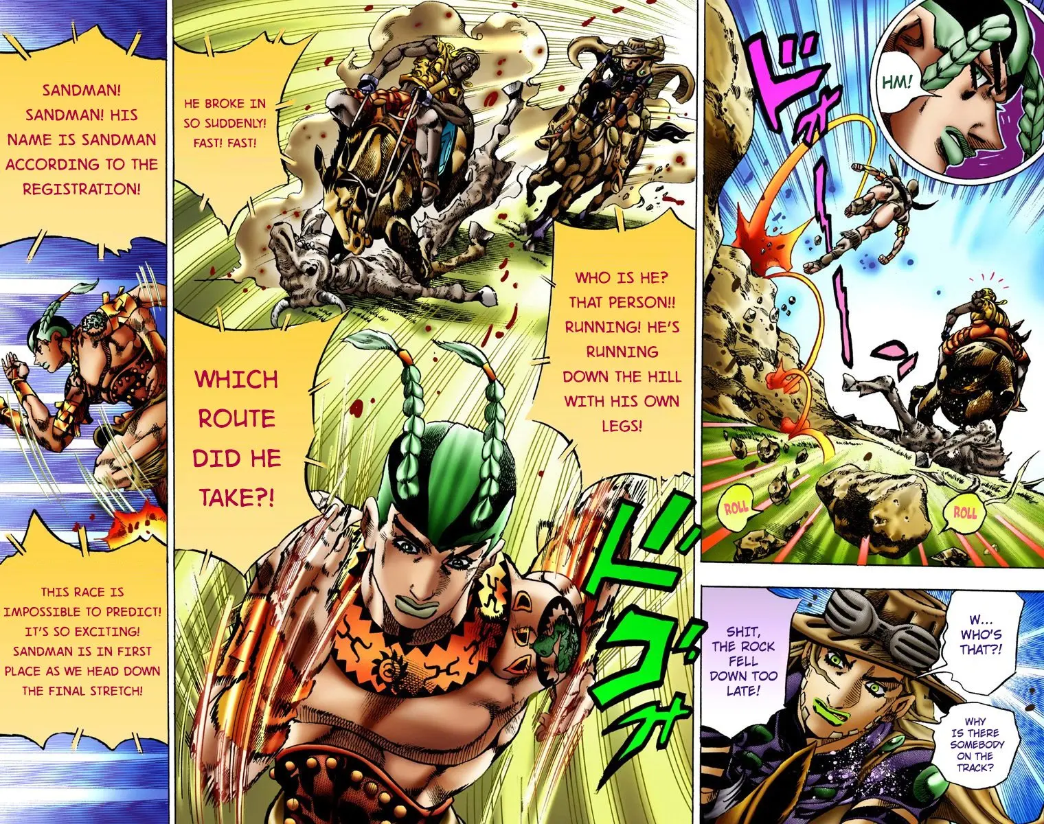 JoJo's Bizarre Adventure Steel Ball Run Colored Manga β Chapter 9 β Page 26