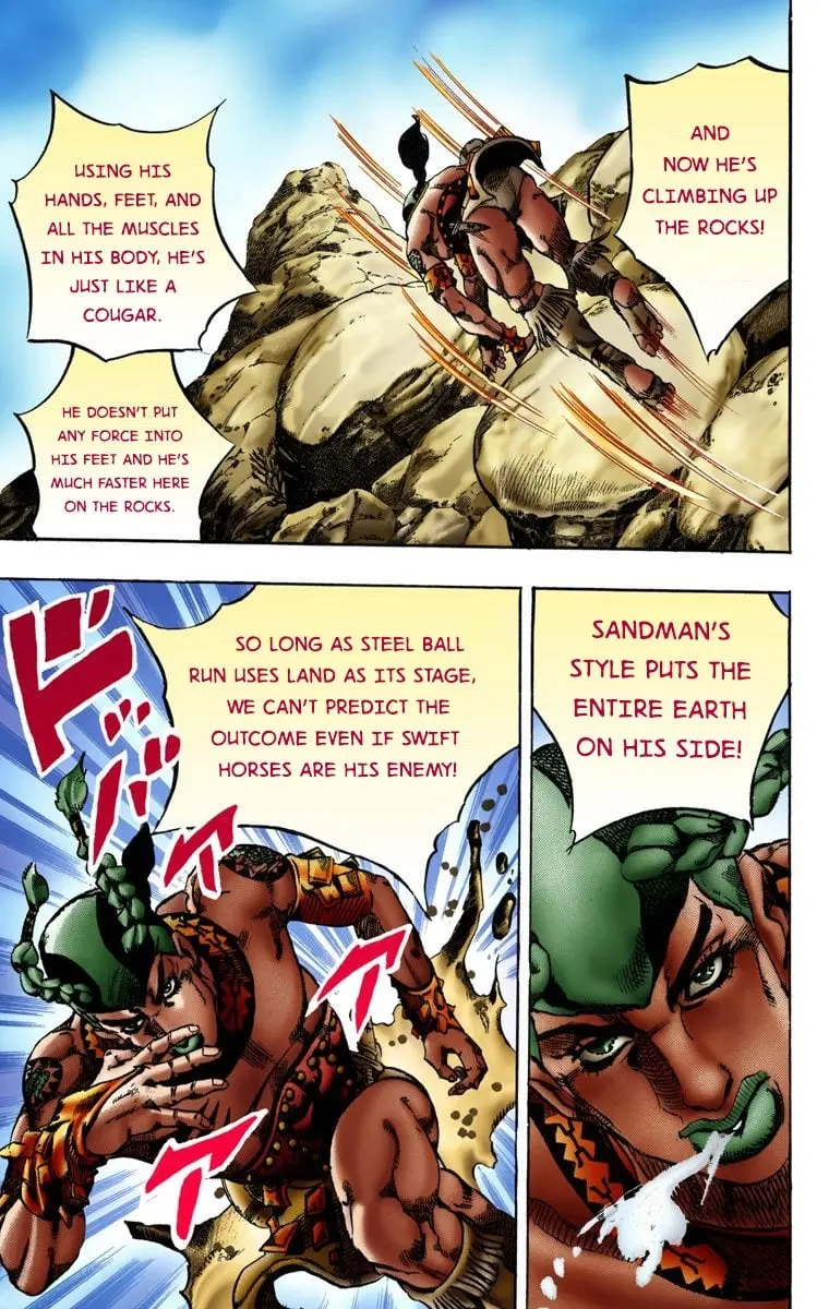 JoJo's Bizarre Adventure Steel Ball Run Colored Manga β Chapter 10 β Page 8