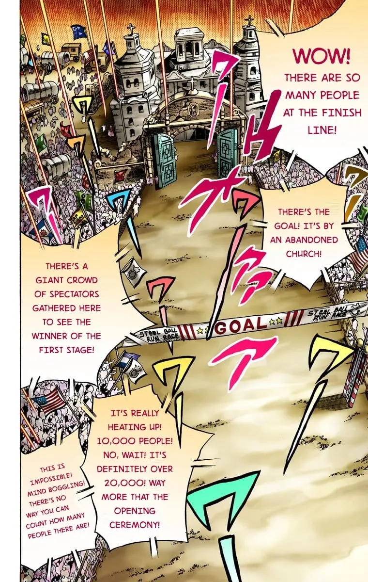 JoJo's Bizarre Adventure Steel Ball Run Colored Manga β Chapter 10 β Page 15