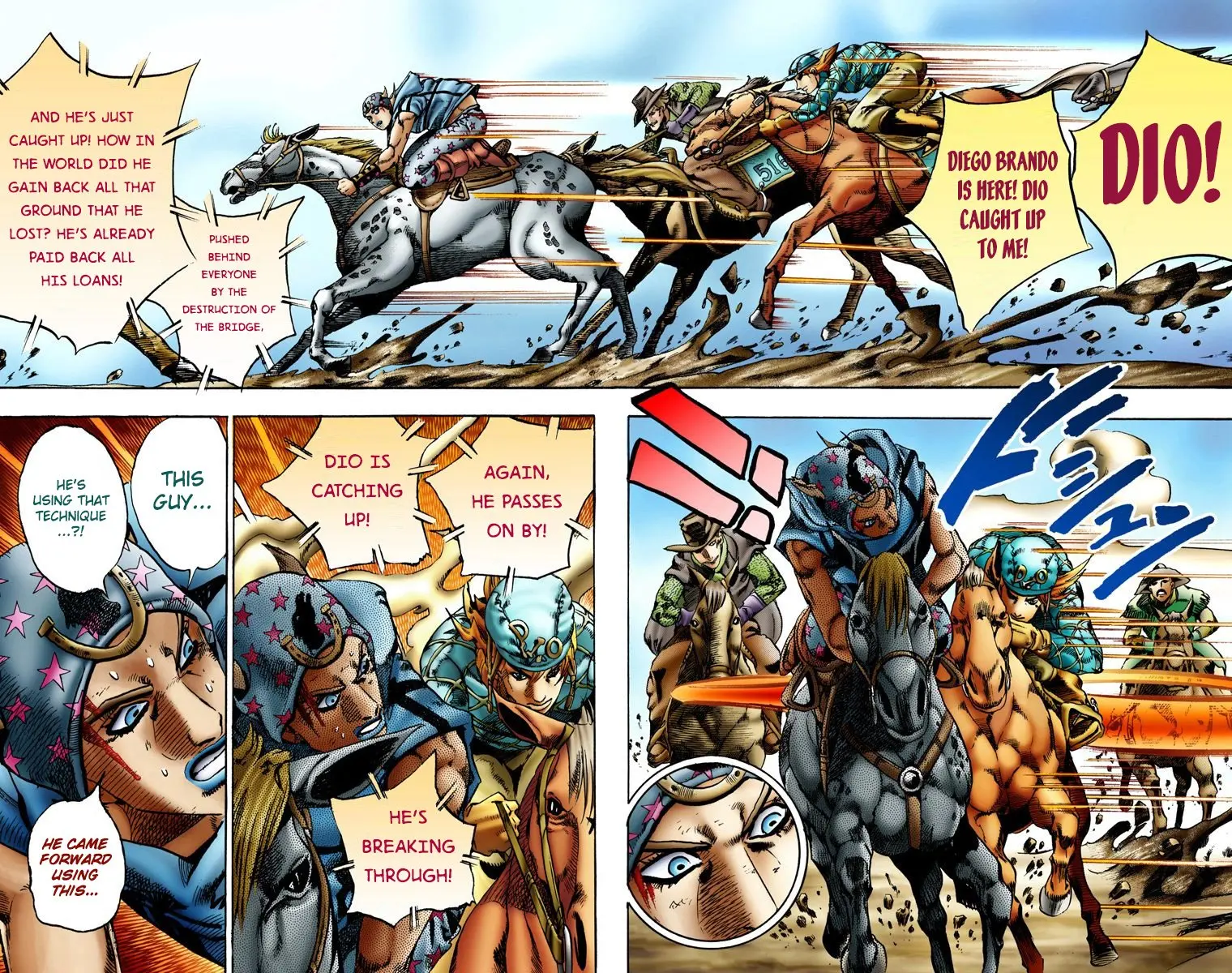 JoJo's Bizarre Adventure Steel Ball Run Colored Manga β Chapter 10 β Page 21
