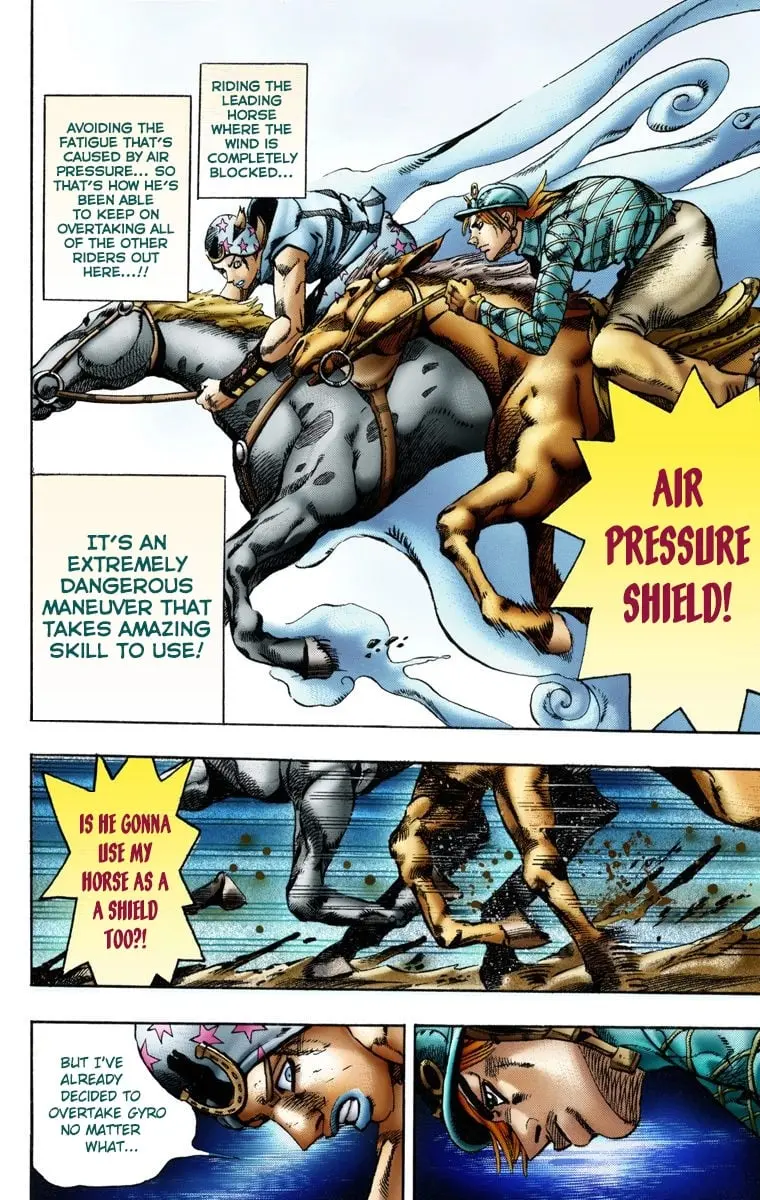 JoJo's Bizarre Adventure Steel Ball Run Colored Manga β Chapter 10 β Page 22