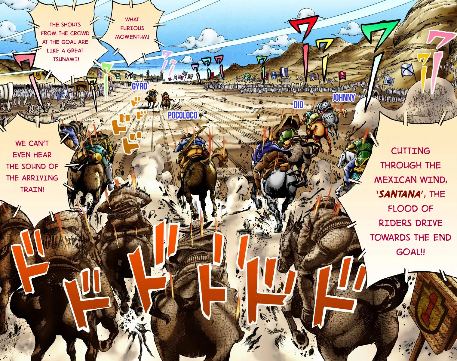 JoJo's Bizarre Adventure Steel Ball Run Colored Manga β Chapter 11 β Page 3