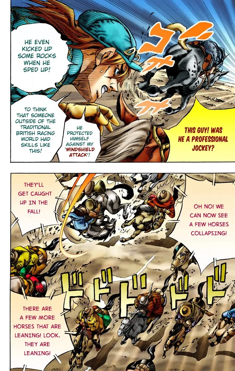 JoJo's Bizarre Adventure Steel Ball Run Colored Manga β Chapter 11 β Page 6