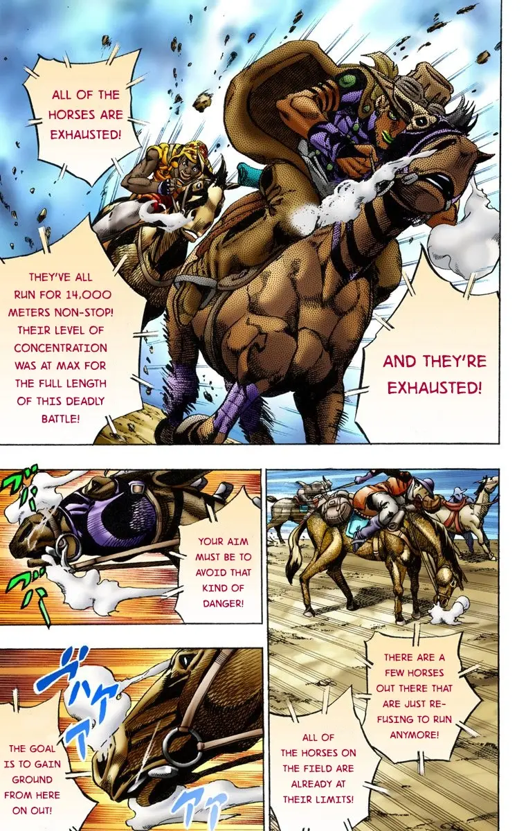 JoJo's Bizarre Adventure Steel Ball Run Colored Manga β Chapter 11 β Page 7