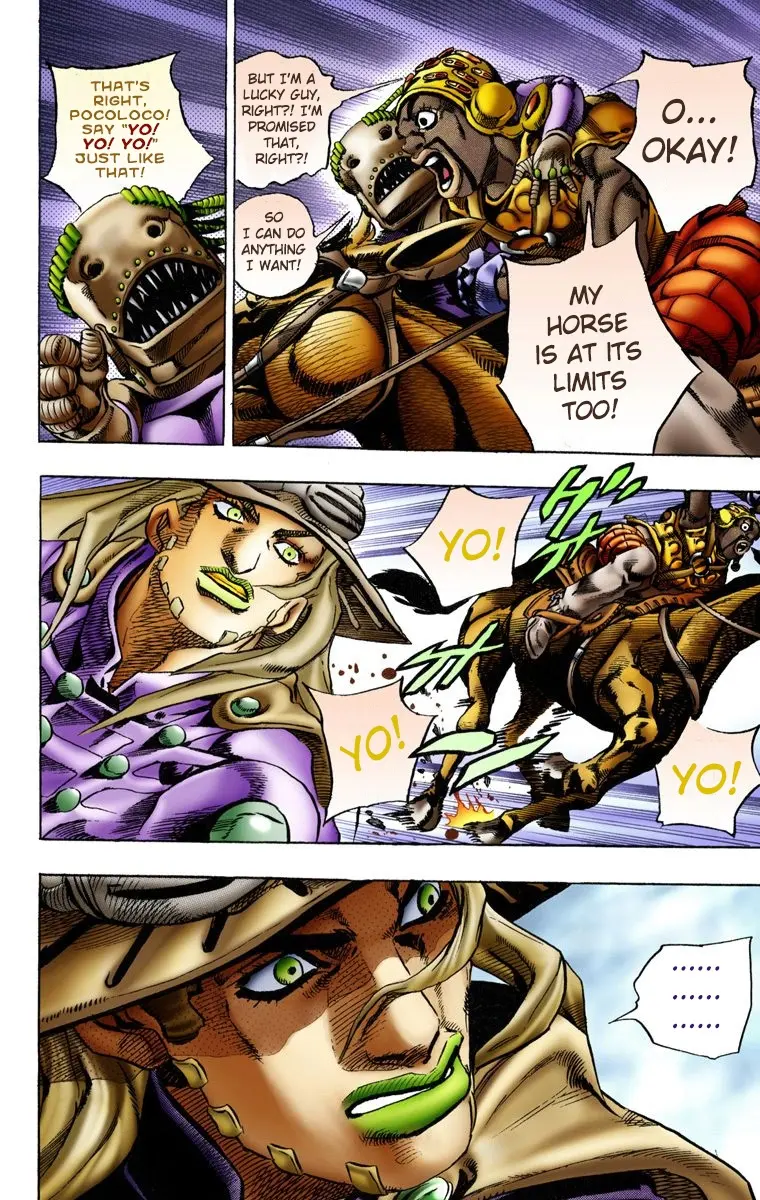 JoJo's Bizarre Adventure Steel Ball Run Colored Manga β Chapter 11 β Page 9