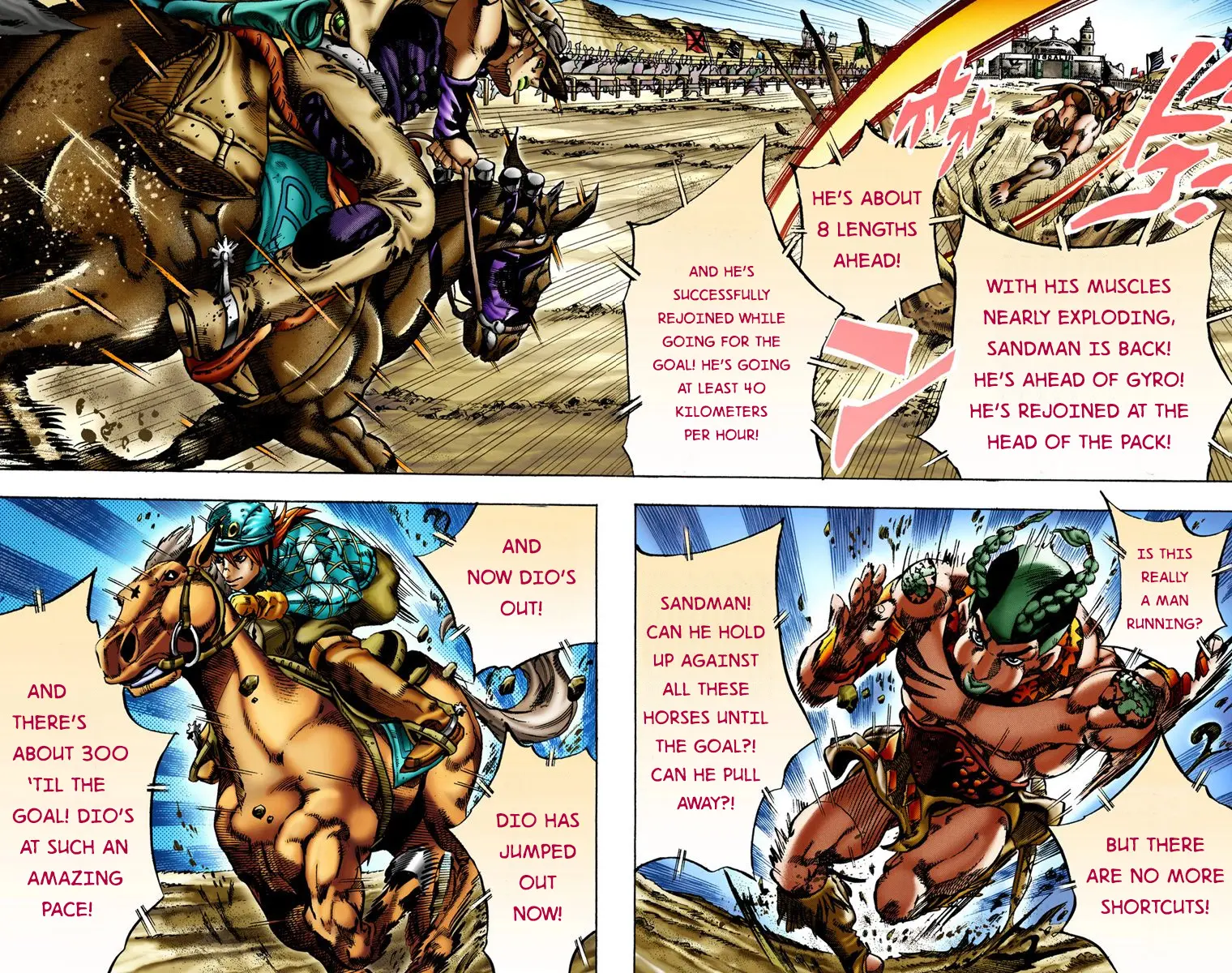 JoJo's Bizarre Adventure Steel Ball Run Colored Manga β Chapter 11 β Page 11