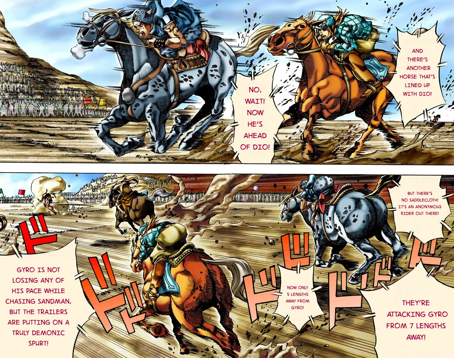 JoJo's Bizarre Adventure Steel Ball Run Colored Manga β Chapter 11 β Page 12