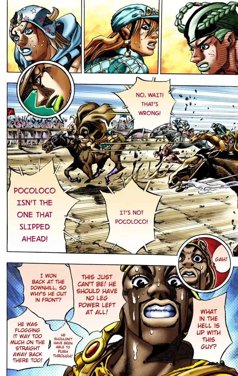 JoJo's Bizarre Adventure Steel Ball Run Colored Manga β Chapter 11 β Page 17
