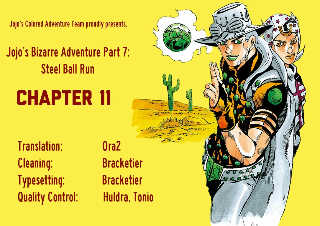 JoJo's Bizarre Adventure Steel Ball Run Colored Manga β Chapter 11 β Page 24