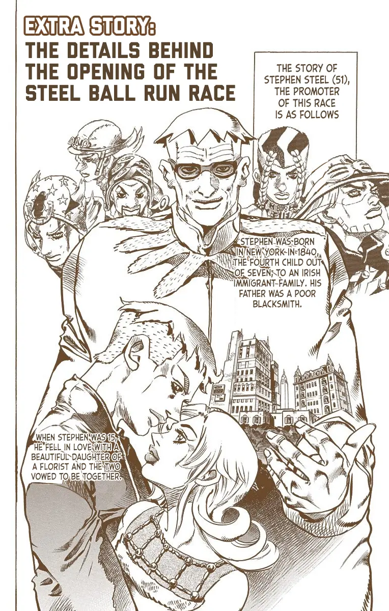 JoJo's Bizarre Adventure Steel Ball Run Colored Manga — Chapter 11.5 — Page 1