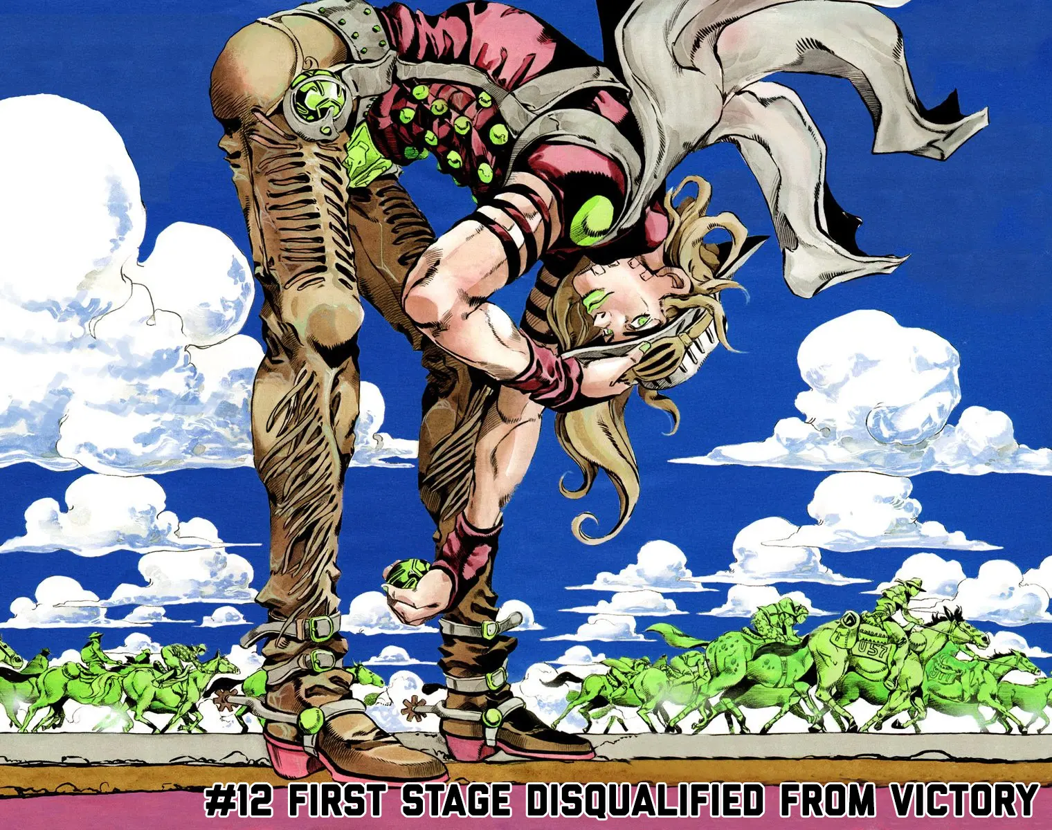 JoJo's Bizarre Adventure Steel Ball Run Colored Manga β Chapter 12 β Page 4