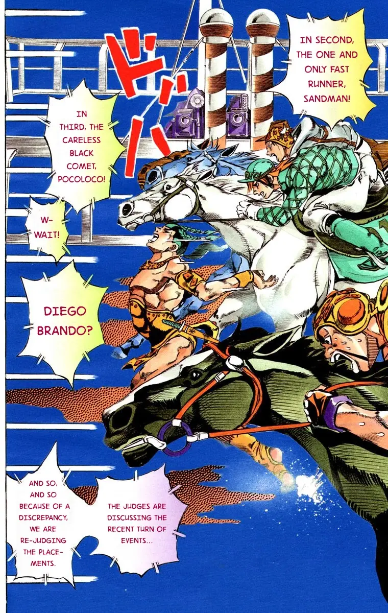 JoJo's Bizarre Adventure Steel Ball Run Colored Manga β Chapter 12 β Page 5