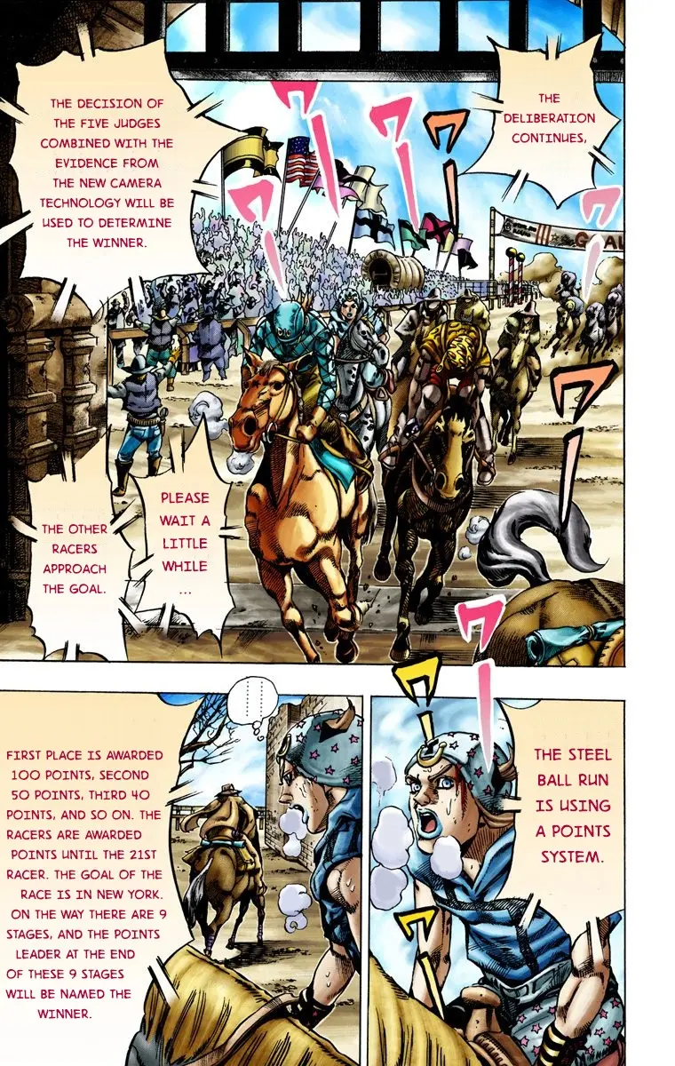 JoJo's Bizarre Adventure Steel Ball Run Colored Manga β Chapter 12 β Page 6