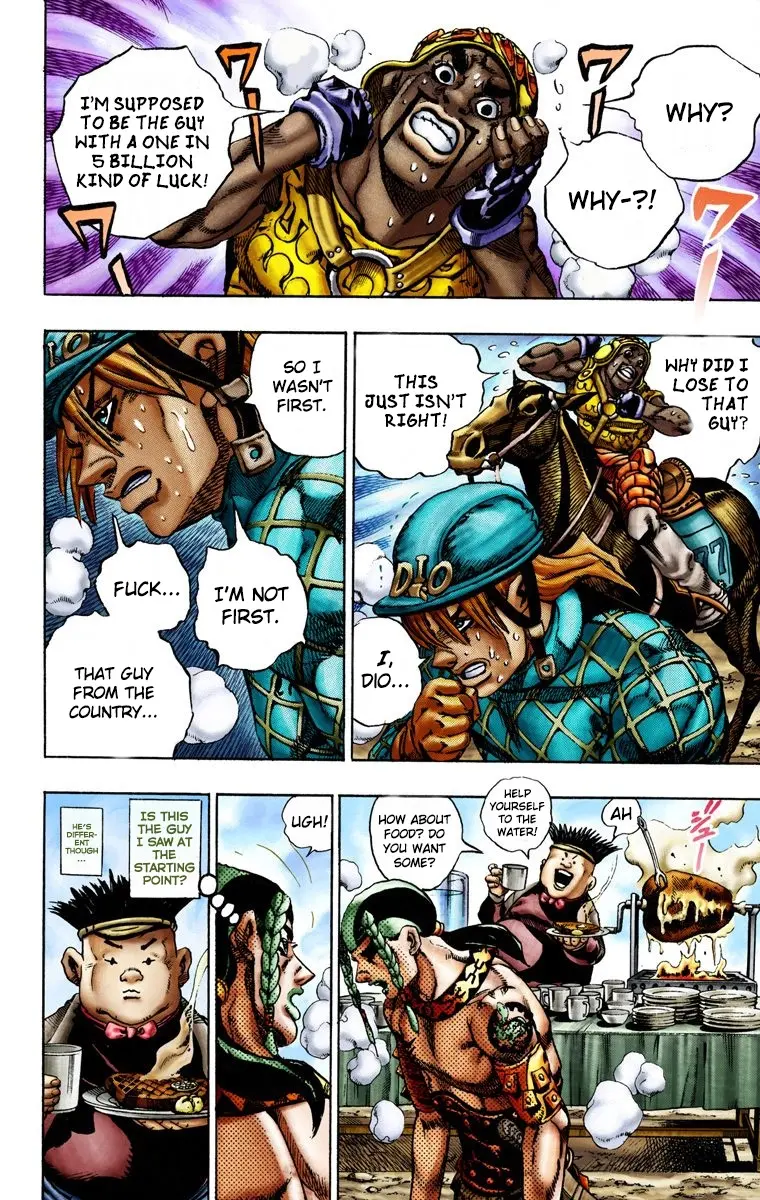 JoJo's Bizarre Adventure Steel Ball Run Colored Manga β Chapter 12 β Page 7