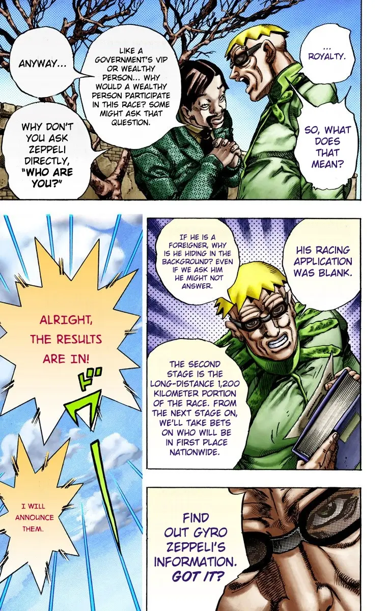 JoJo's Bizarre Adventure Steel Ball Run Colored Manga β Chapter 12 β Page 10