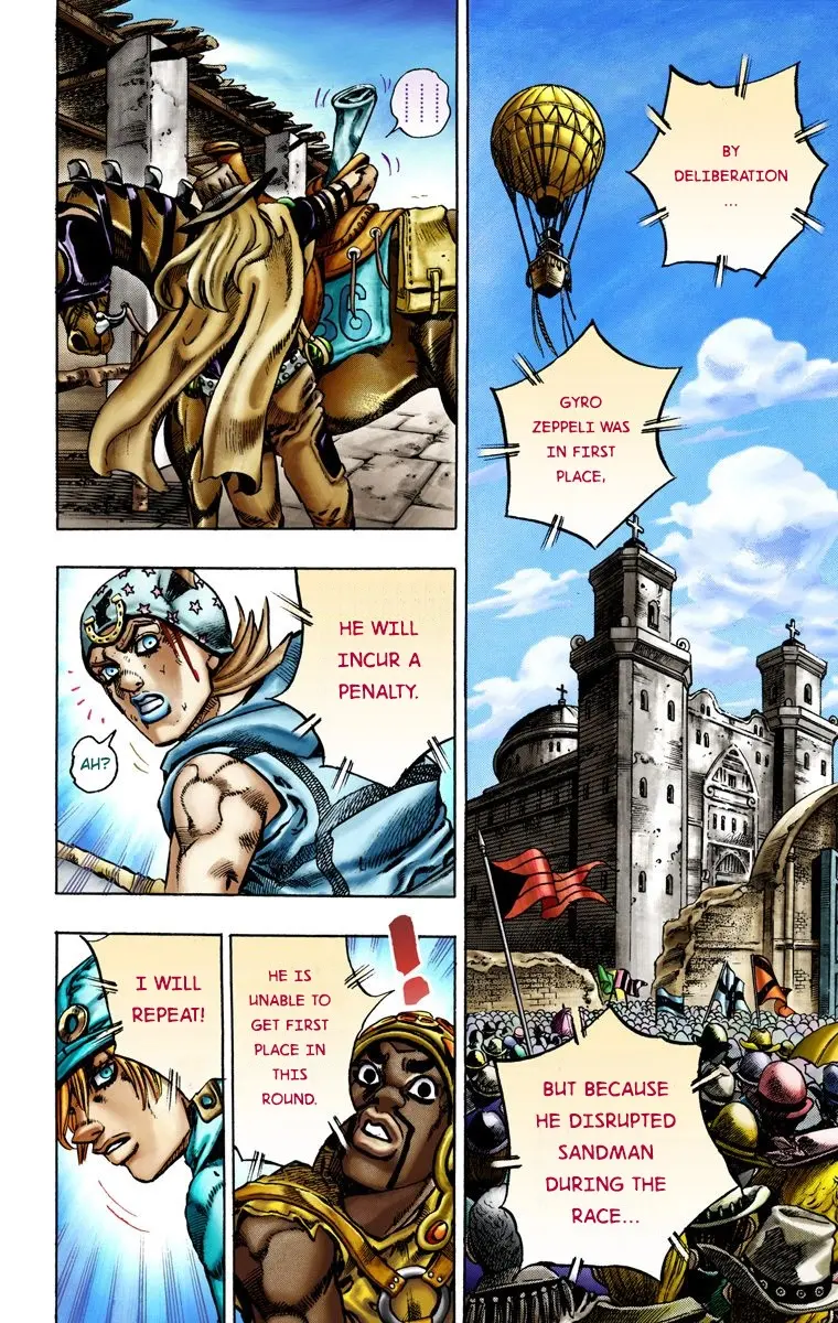 JoJo's Bizarre Adventure Steel Ball Run Colored Manga β Chapter 12 β Page 11