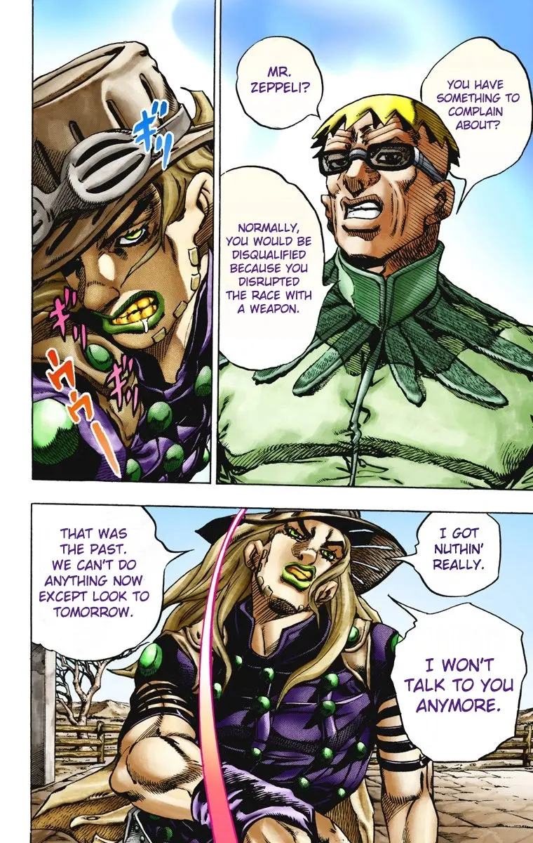 JoJo's Bizarre Adventure Steel Ball Run Colored Manga β Chapter 12 β Page 19