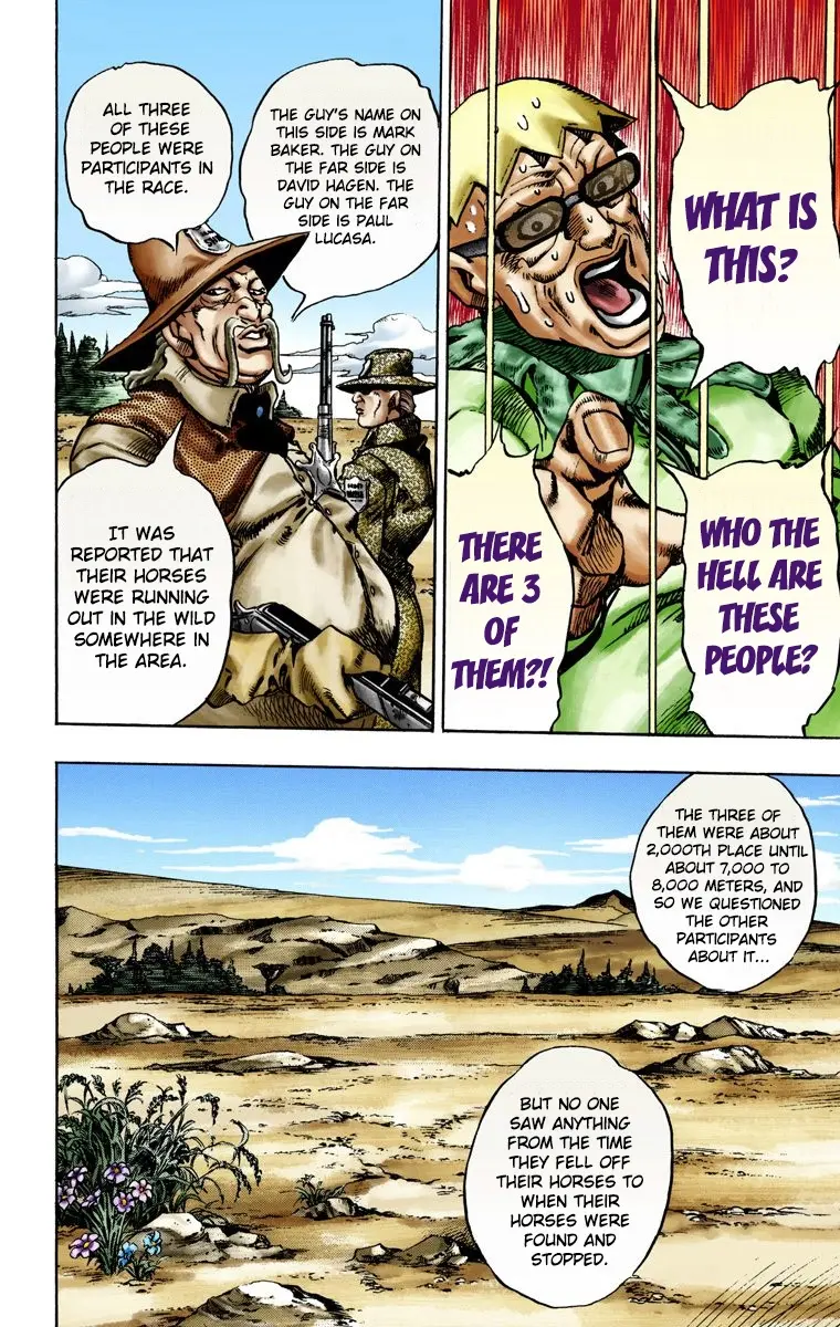 JoJo's Bizarre Adventure Steel Ball Run Colored Manga β Chapter 12 β Page 33