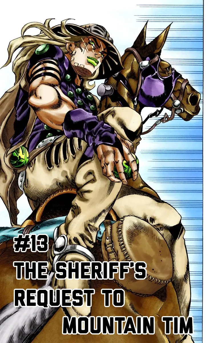 JoJo's Bizarre Adventure Steel Ball Run Colored Manga β Chapter 13 β Page 2