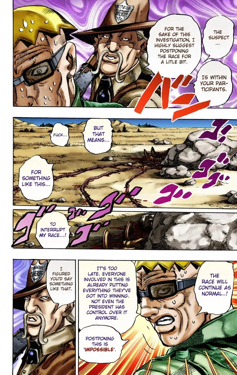 JoJo's Bizarre Adventure Steel Ball Run Colored Manga β Chapter 13 β Page 3