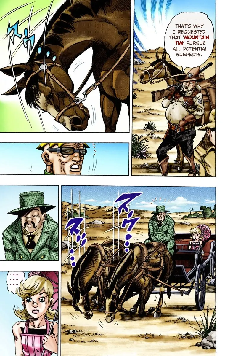 JoJo's Bizarre Adventure Steel Ball Run Colored Manga β Chapter 13 β Page 4