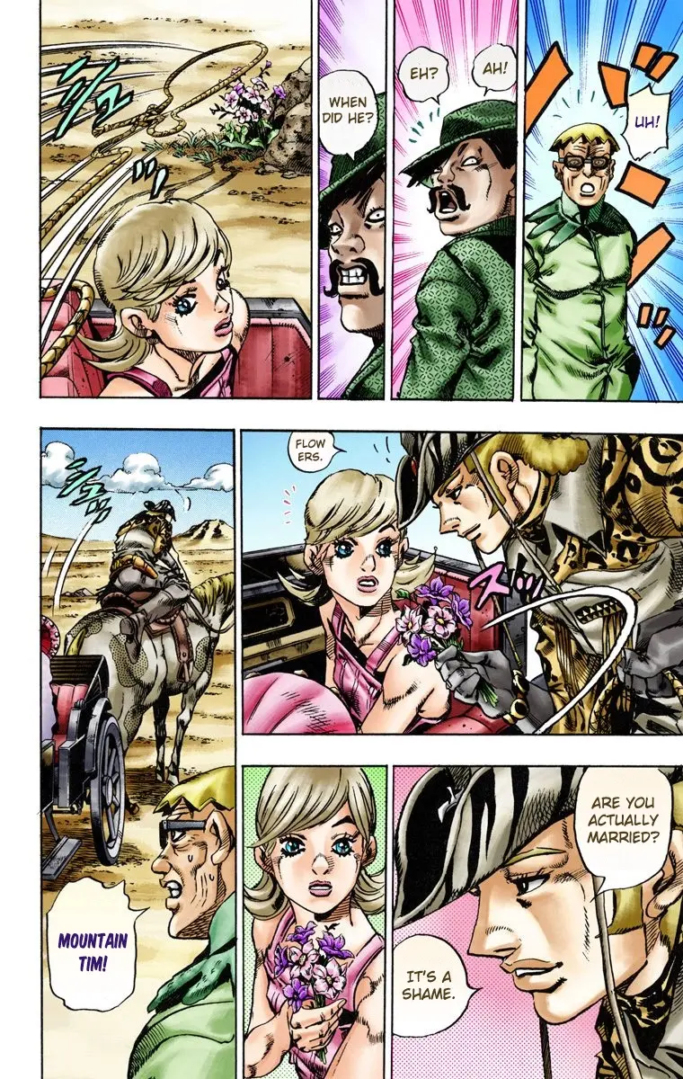 JoJo's Bizarre Adventure Steel Ball Run Colored Manga β Chapter 13 β Page 6