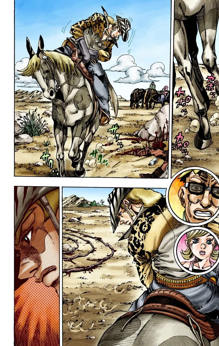 JoJo's Bizarre Adventure Steel Ball Run Colored Manga β Chapter 13 β Page 8