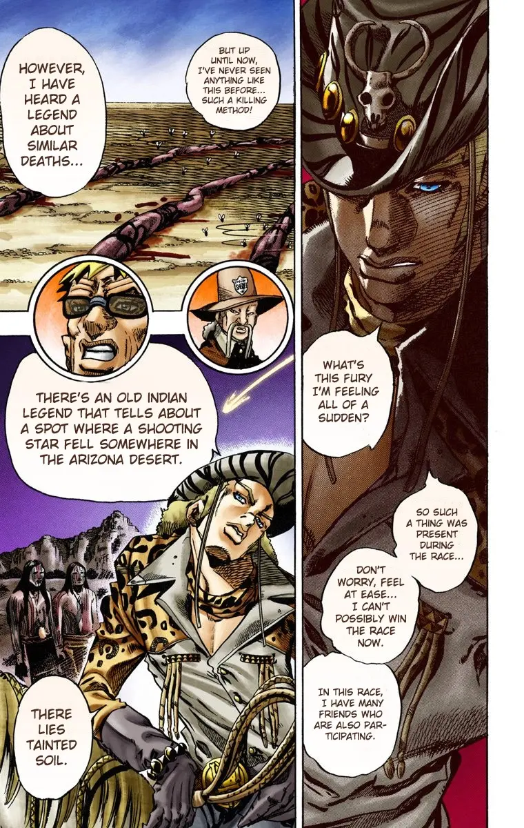 JoJo's Bizarre Adventure Steel Ball Run Colored Manga β Chapter 13 β Page 9