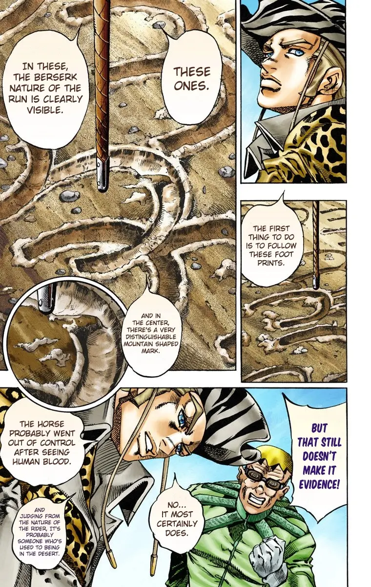 JoJo's Bizarre Adventure Steel Ball Run Colored Manga β Chapter 13 β Page 11