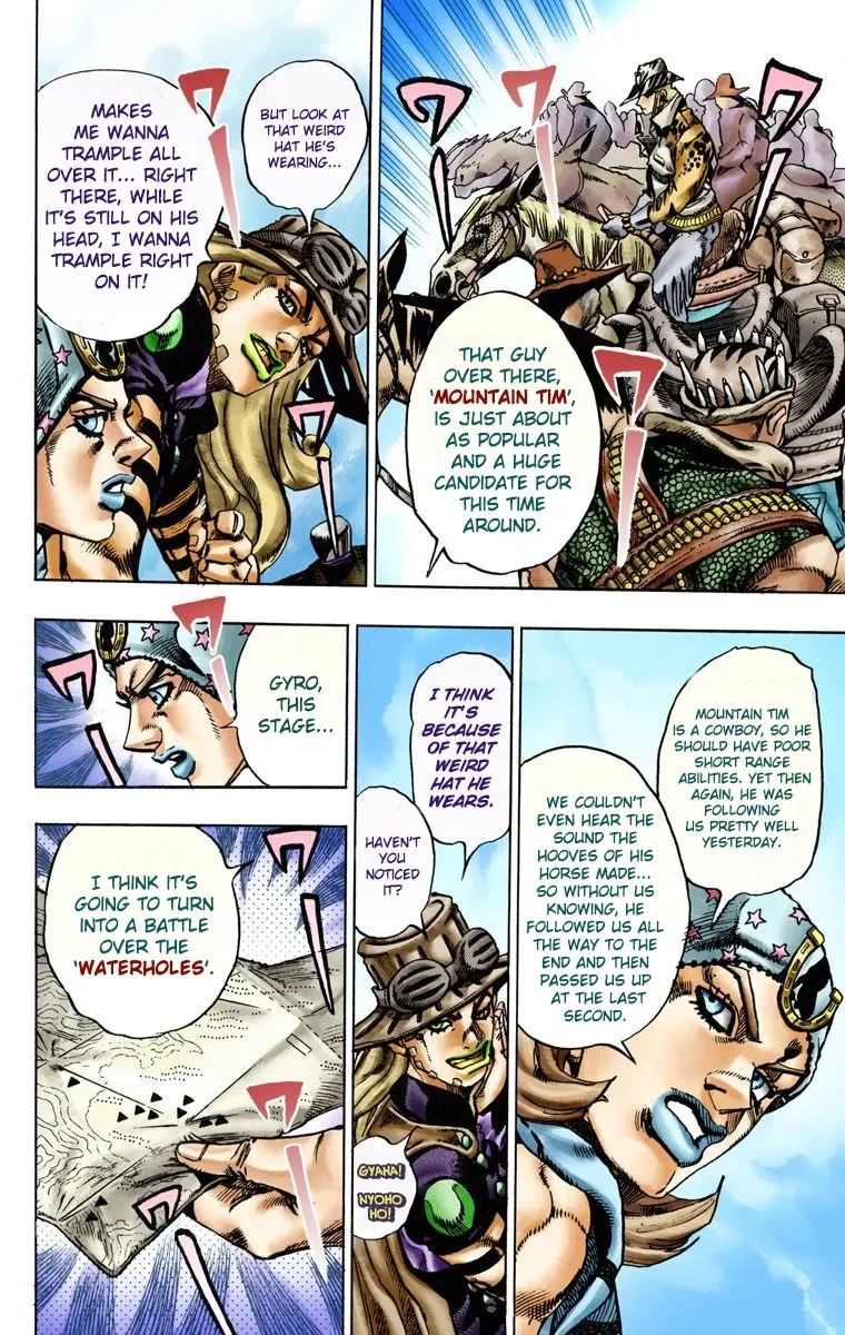 JoJo's Bizarre Adventure Steel Ball Run Colored Manga β Chapter 13 β Page 19