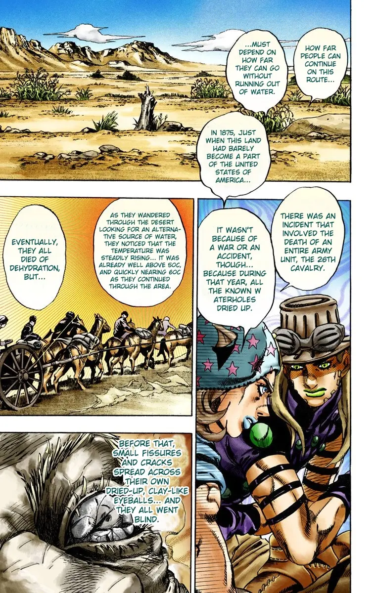 JoJo's Bizarre Adventure Steel Ball Run Colored Manga β Chapter 13 β Page 20