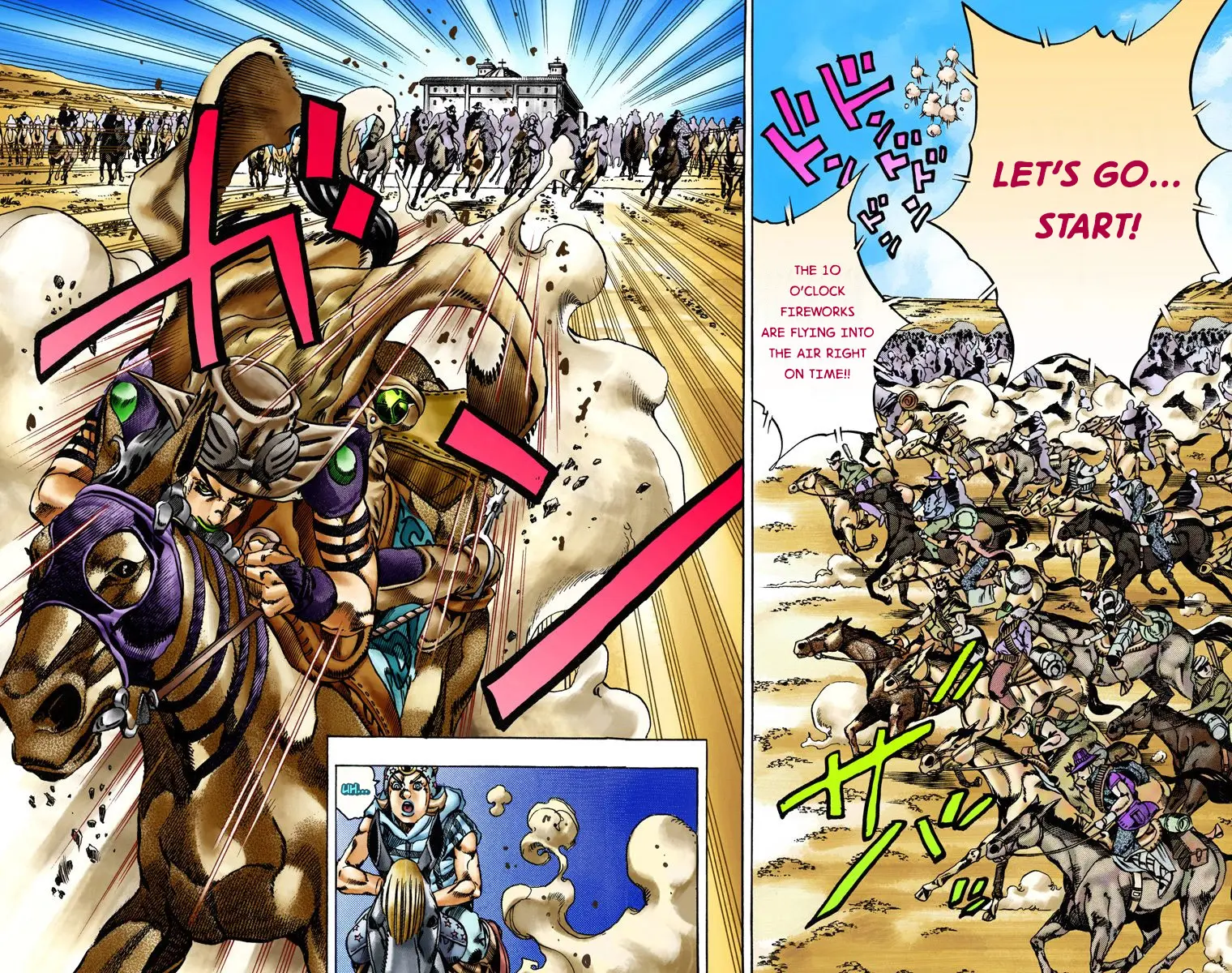 JoJo's Bizarre Adventure Steel Ball Run Colored Manga β Chapter 13 β Page 23