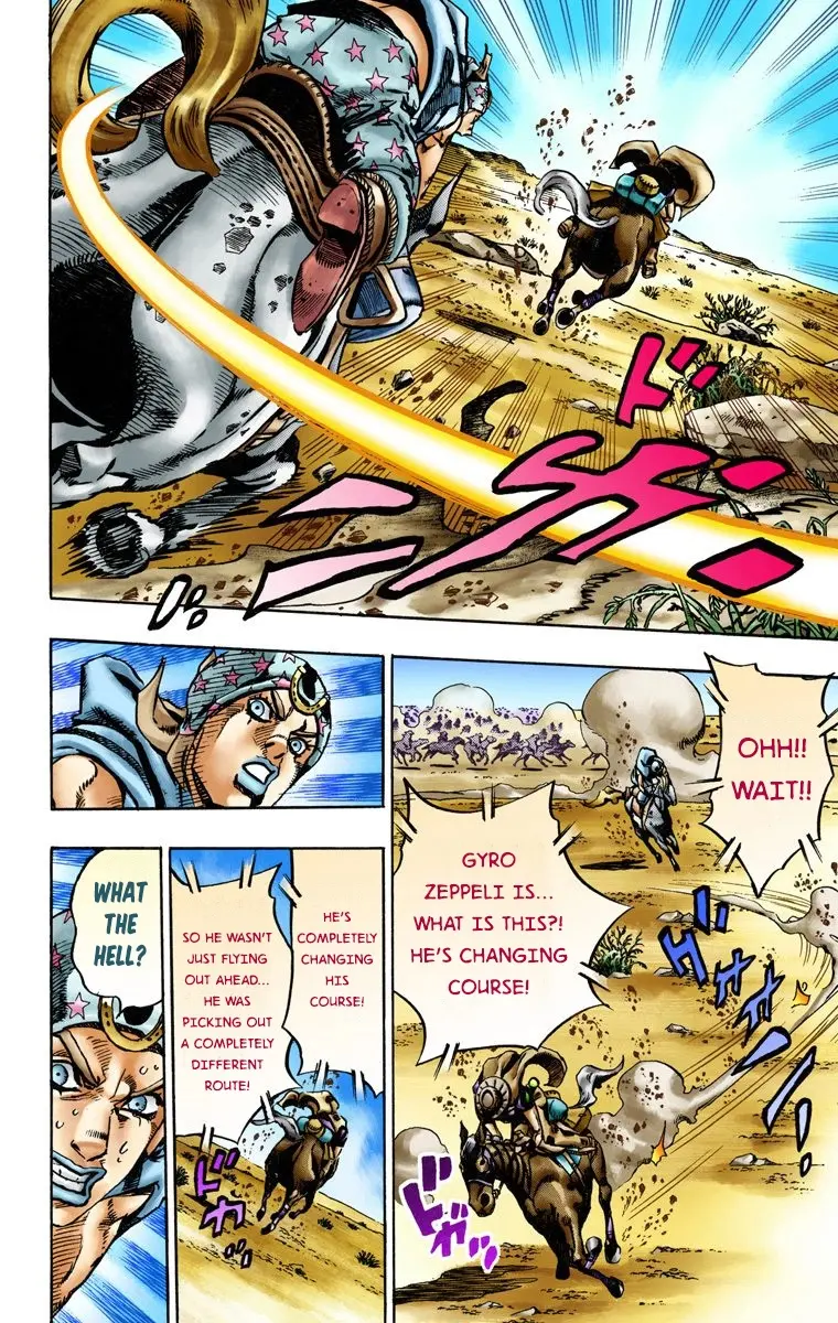 JoJo's Bizarre Adventure Steel Ball Run Colored Manga β Chapter 13 β Page 25