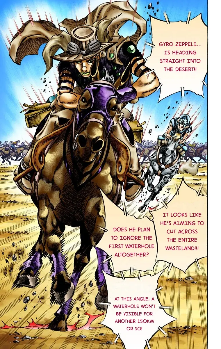 JoJo's Bizarre Adventure Steel Ball Run Colored Manga β Chapter 13 β Page 26