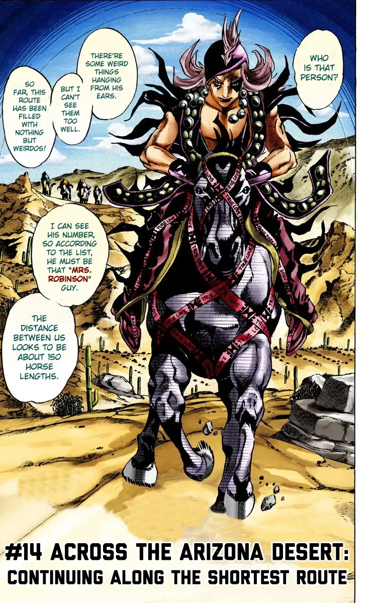 JoJo's Bizarre Adventure Steel Ball Run Colored Manga β Chapter 14 β Page 2