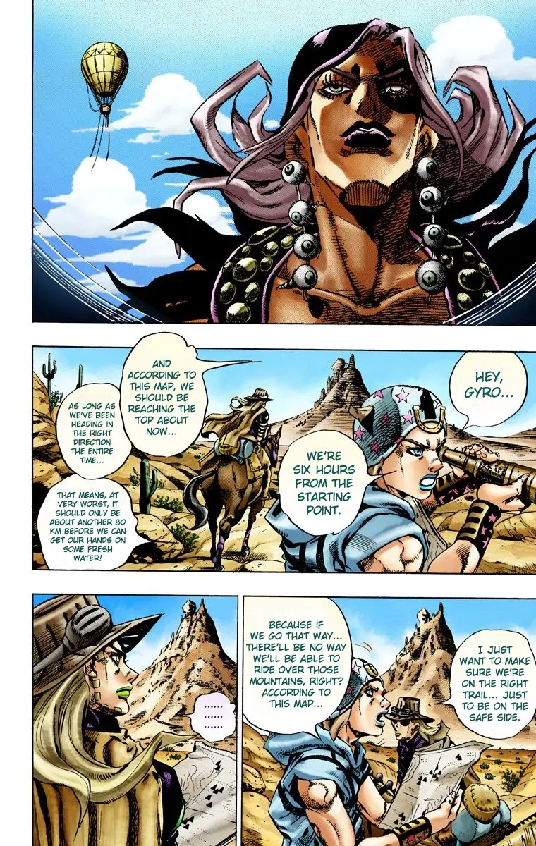 JoJo's Bizarre Adventure Steel Ball Run Colored Manga β Chapter 14 β Page 3